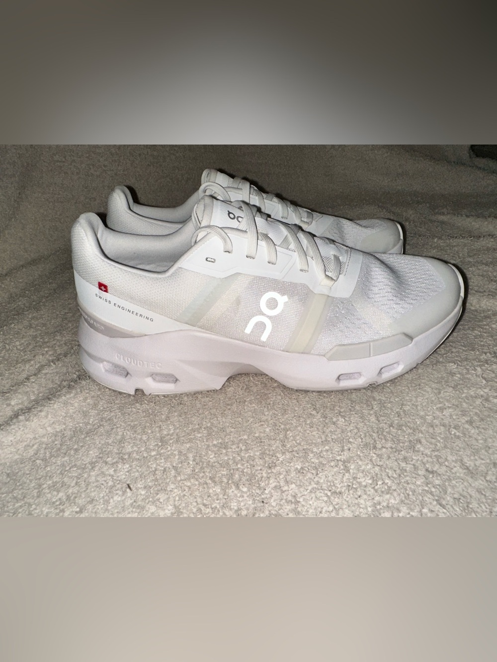 On CloudTec Women’s White Performance Sneakers